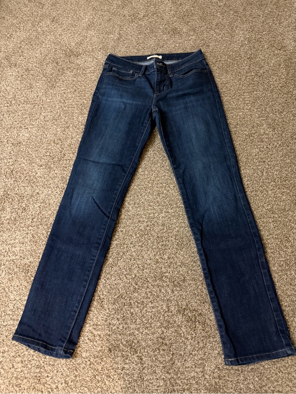 Levi's Indigo Straight Leg Women's Jeans